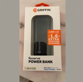 Griffin Reserve Power Bank, 4000mAh