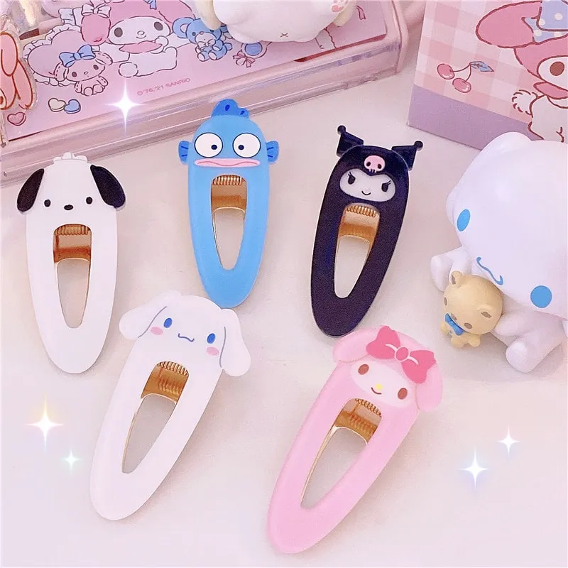 Kawaii Sanrios Anime Clip Card  3 PCS