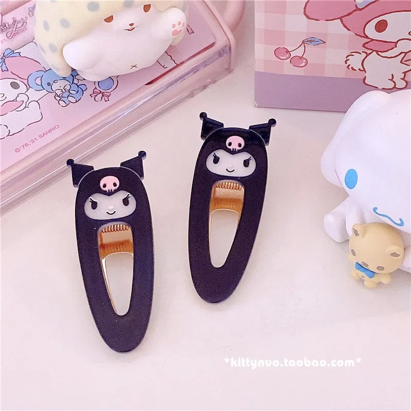 Kawaii Sanrios Anime Clip Card  3 PCS