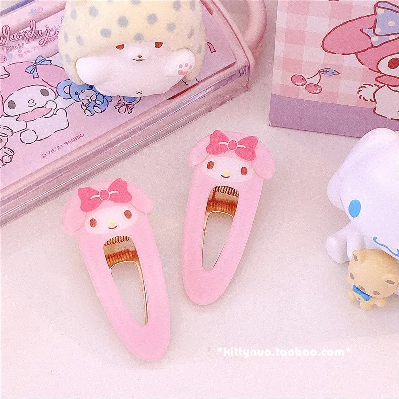 Kawaii Sanrios Anime Clip Card  3 PCS