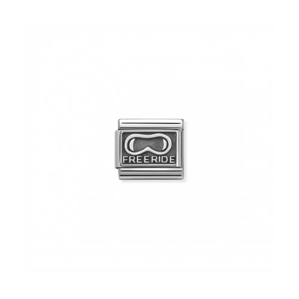 Nomination Composable Silver Free Ride Goggles Link ~ 330102/27