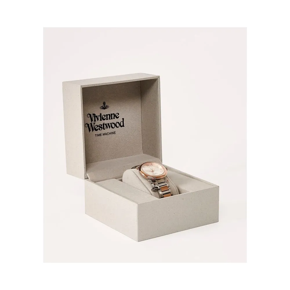 Orb Heart Ladies Watch - Rose Gold - VV006RSSL