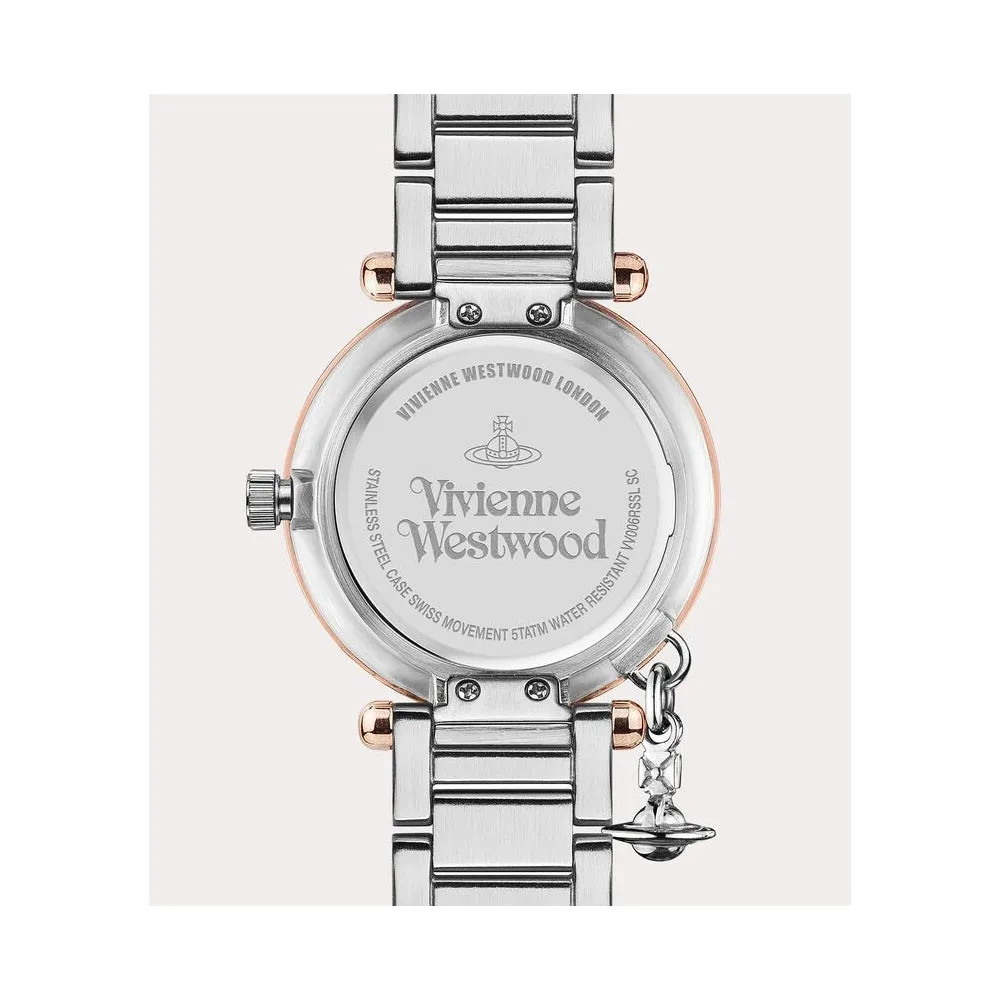 Orb Heart Ladies Watch - Rose Gold - VV006RSSL