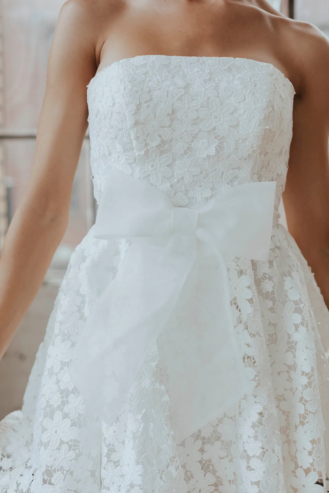 Organza Bow Belt