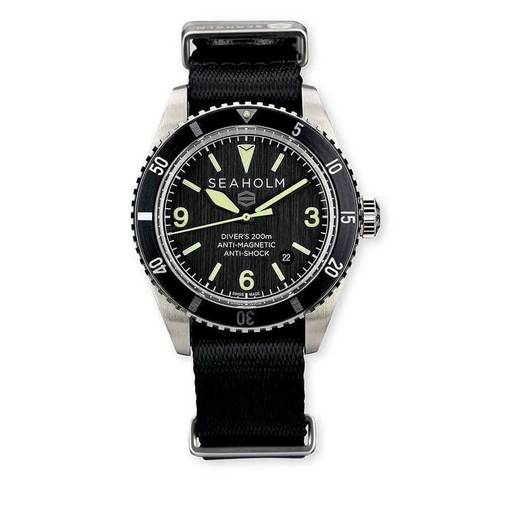 Seaholm Offshore Dive Watch Black Dial at Regard Jewelry in Austin, Texas