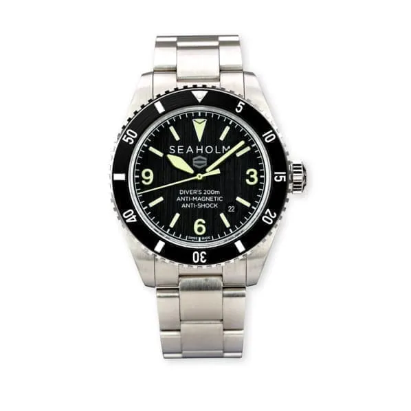 Seaholm Offshore Dive Watch Black Dial at Regard Jewelry in Austin, Texas