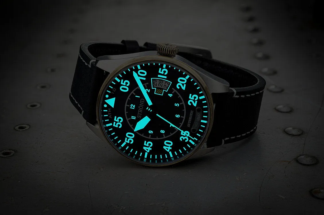 STROND DC-4 vintage automatic army green dial