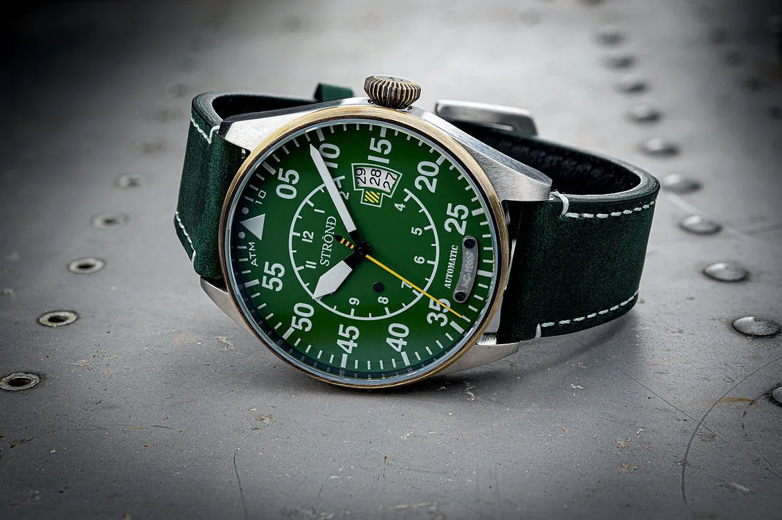 STROND DC-4 vintage automatic army green dial