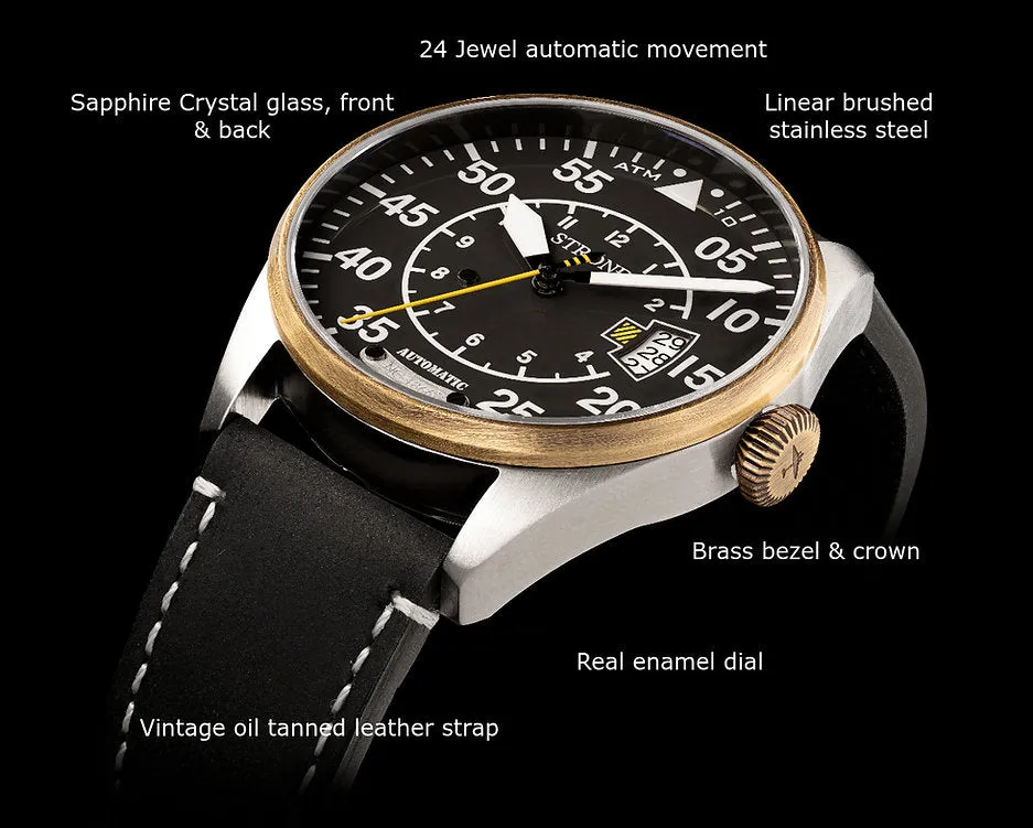 STROND DC-4 vintage automatic army green dial