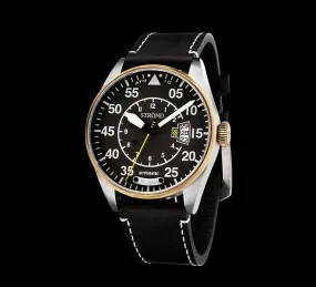 STROND DC-4 vintage automatic watch, black dial