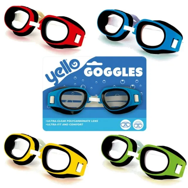 Swimming Goggles Yellow