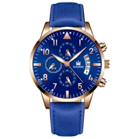 W151 Blue Band Rose Gold Rexler Collection Quartz Watch