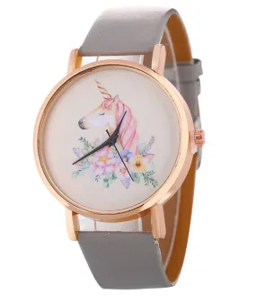 W493 Gray Unicorn Collection Quartz Watch